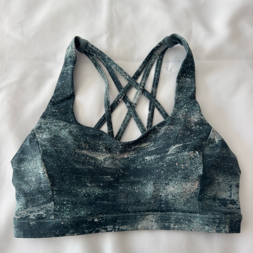 Lululemon Strappy Sports Bra multicolor